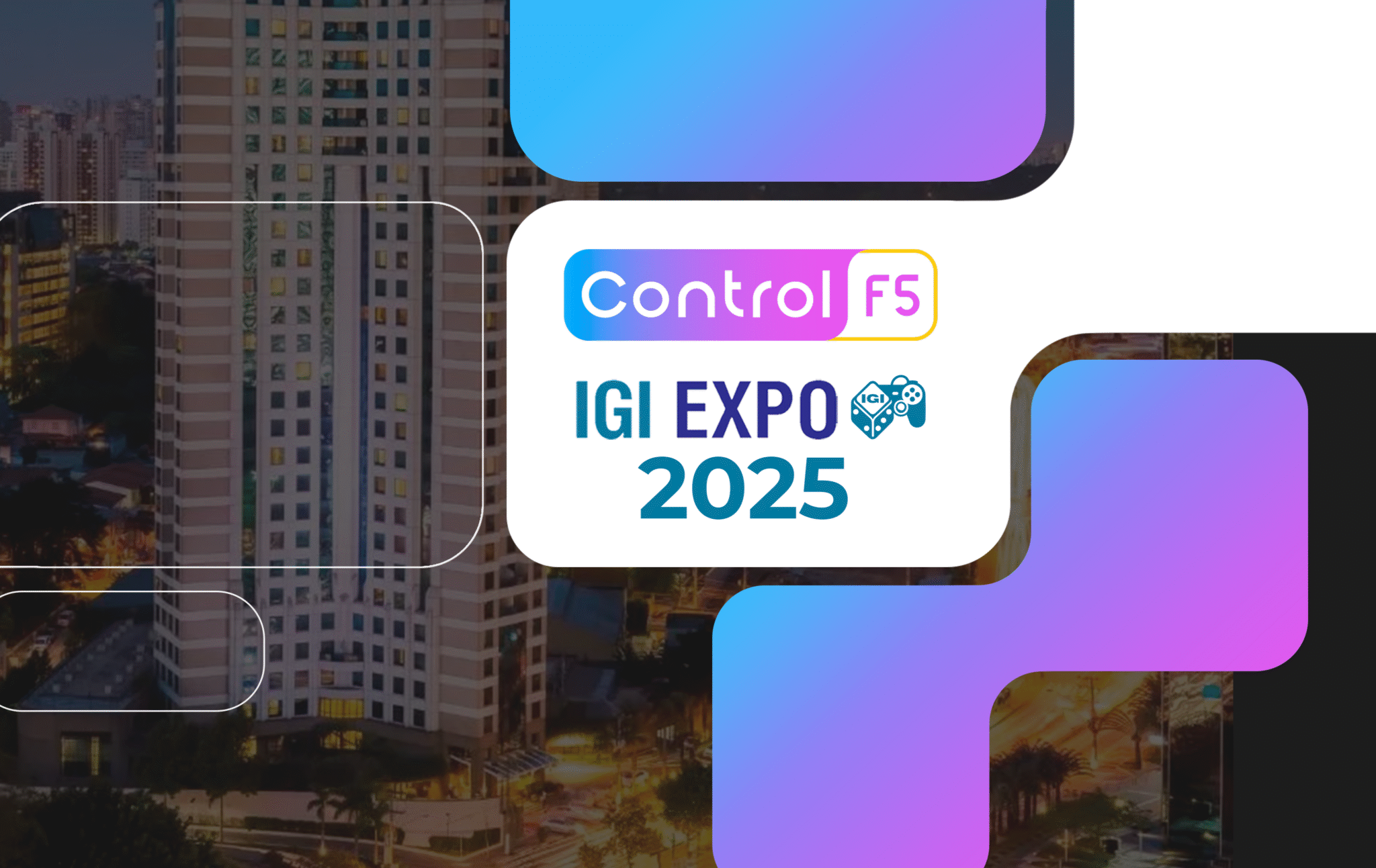 Control F5 lidera la IGI Expo 2025
